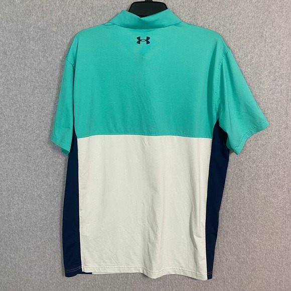 Under Armour The Playoff Polo Mens‎ Short Sleeve Shirt XL - Picture 7 of 8